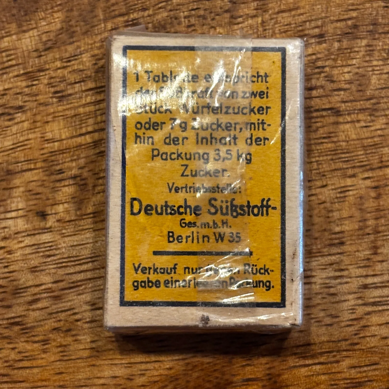 Zoetstof Sukrinetten Saccharin — Uitrusting & Accessoires — WO2 (foto 3 van 4)