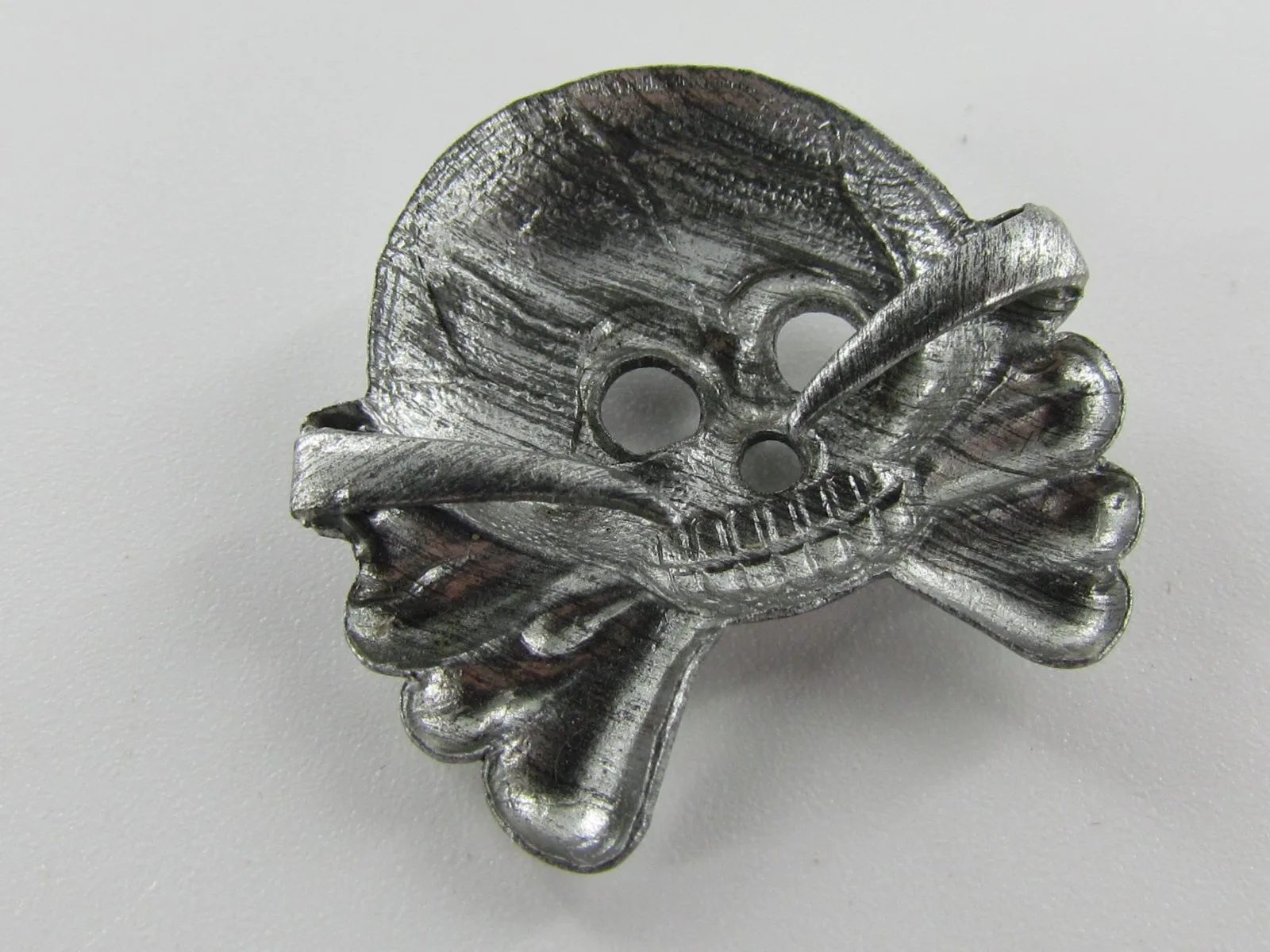 Wehrmacht (Heer) Paar Panzer kraagspeldjes met doodskoppen (reproductie) — Insignes & Emblemen — WO2 (foto 4 van 8)