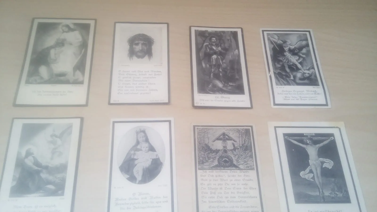 8 Duitse bidprentjes origineel — Foto's & Documenten — WO2 (foto 2 van 4)