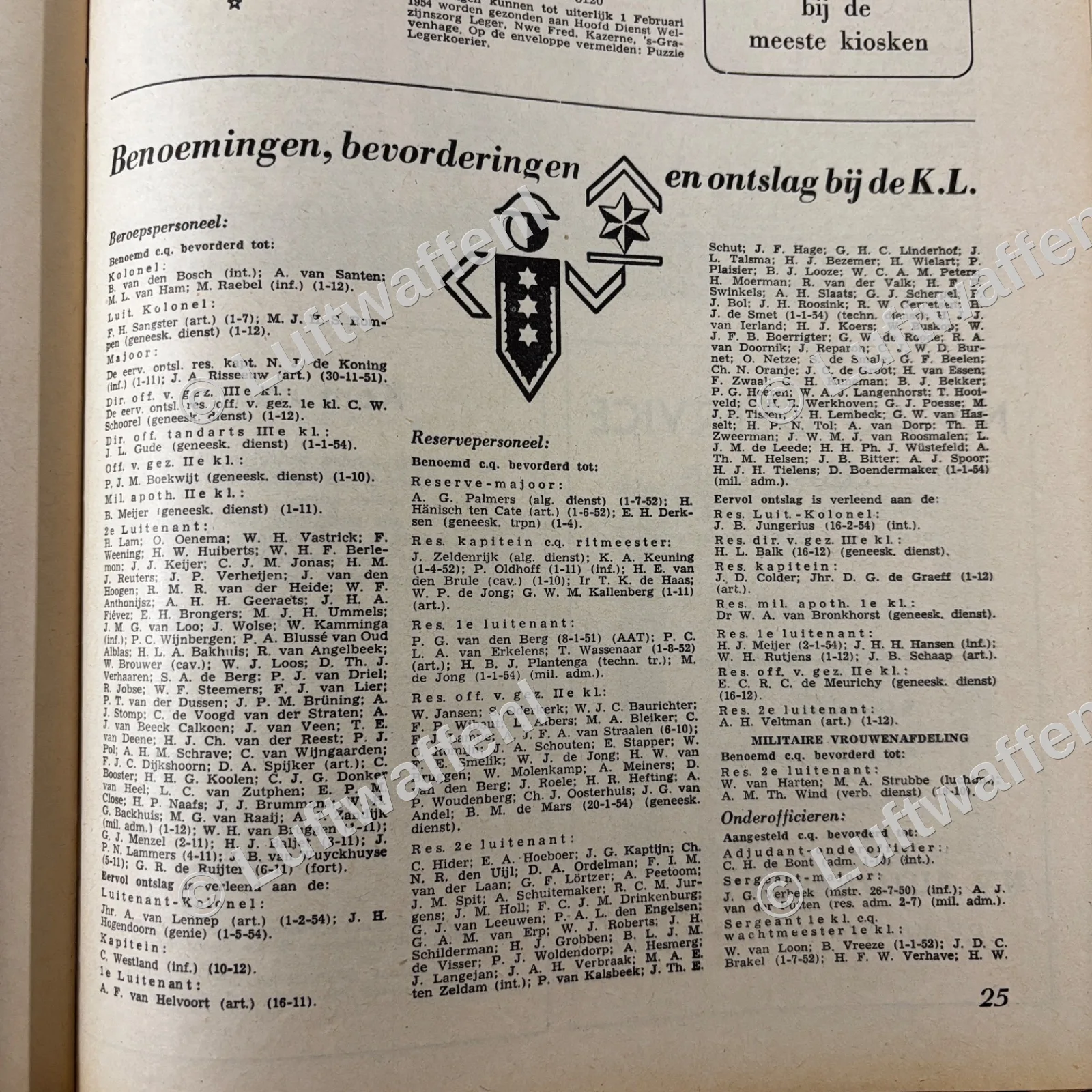 Legerkoerier Jaargang 1954 Januari — Boeken & Tijdschriften — Koude-Oorlog (foto 4 van 5)
