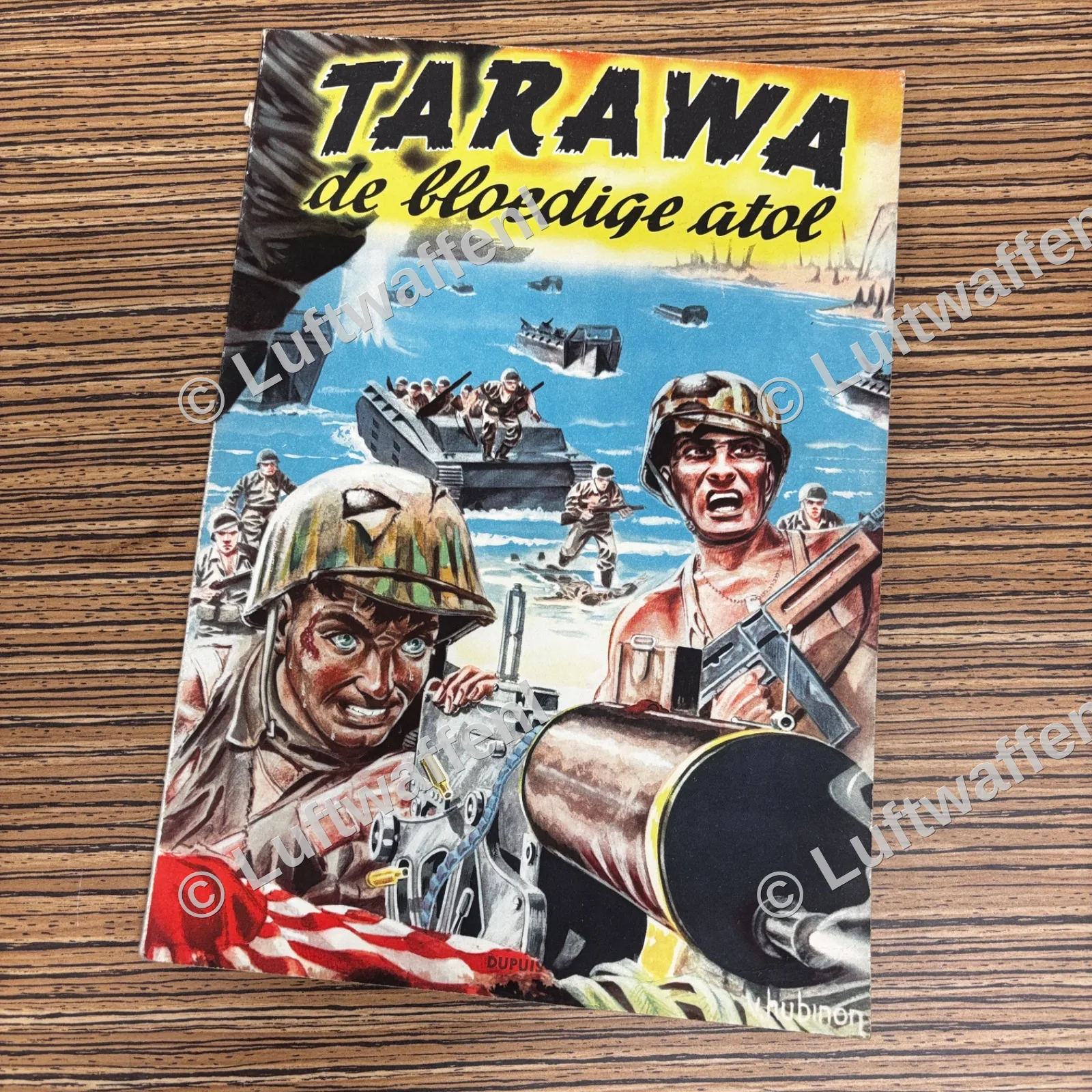 Tarawa - De bloedige atol comic uit 1952 — WO2