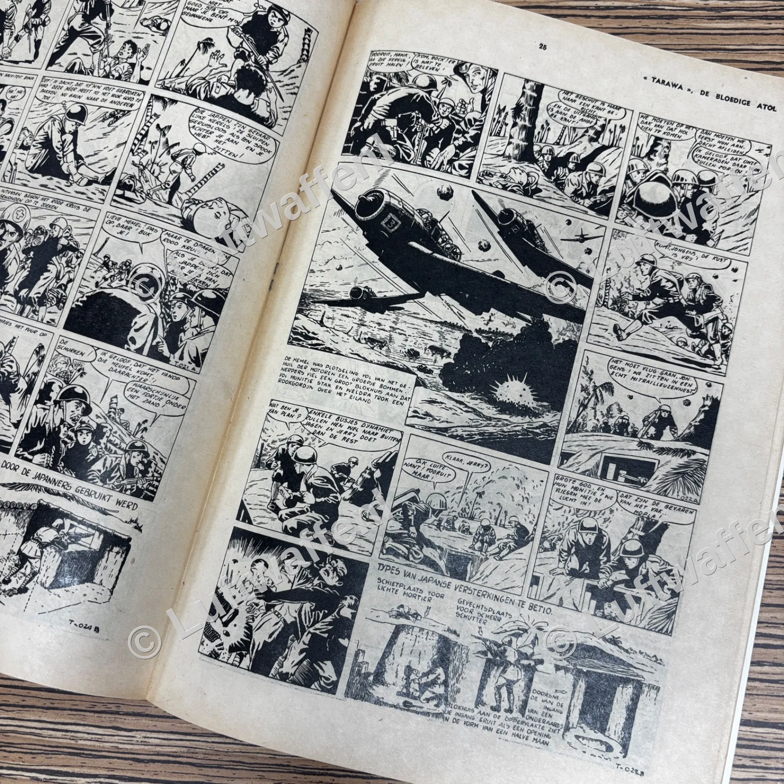 Tarawa - De bloedige atol comic uit 1952 — Boeken & Tijdschriften — WO2 (foto 2 van 4)