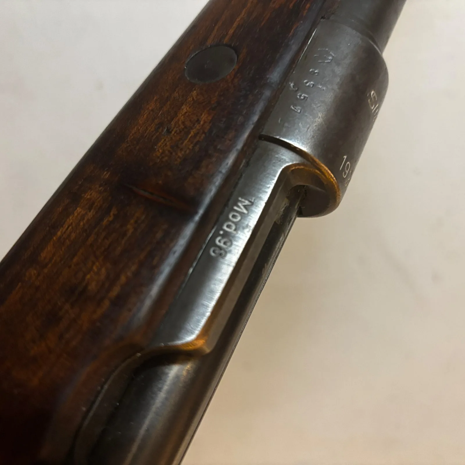 K98 NL onklaar S/42 Mauser-Werken 1937 — Wapens — WO2 (foto 3 van 4)