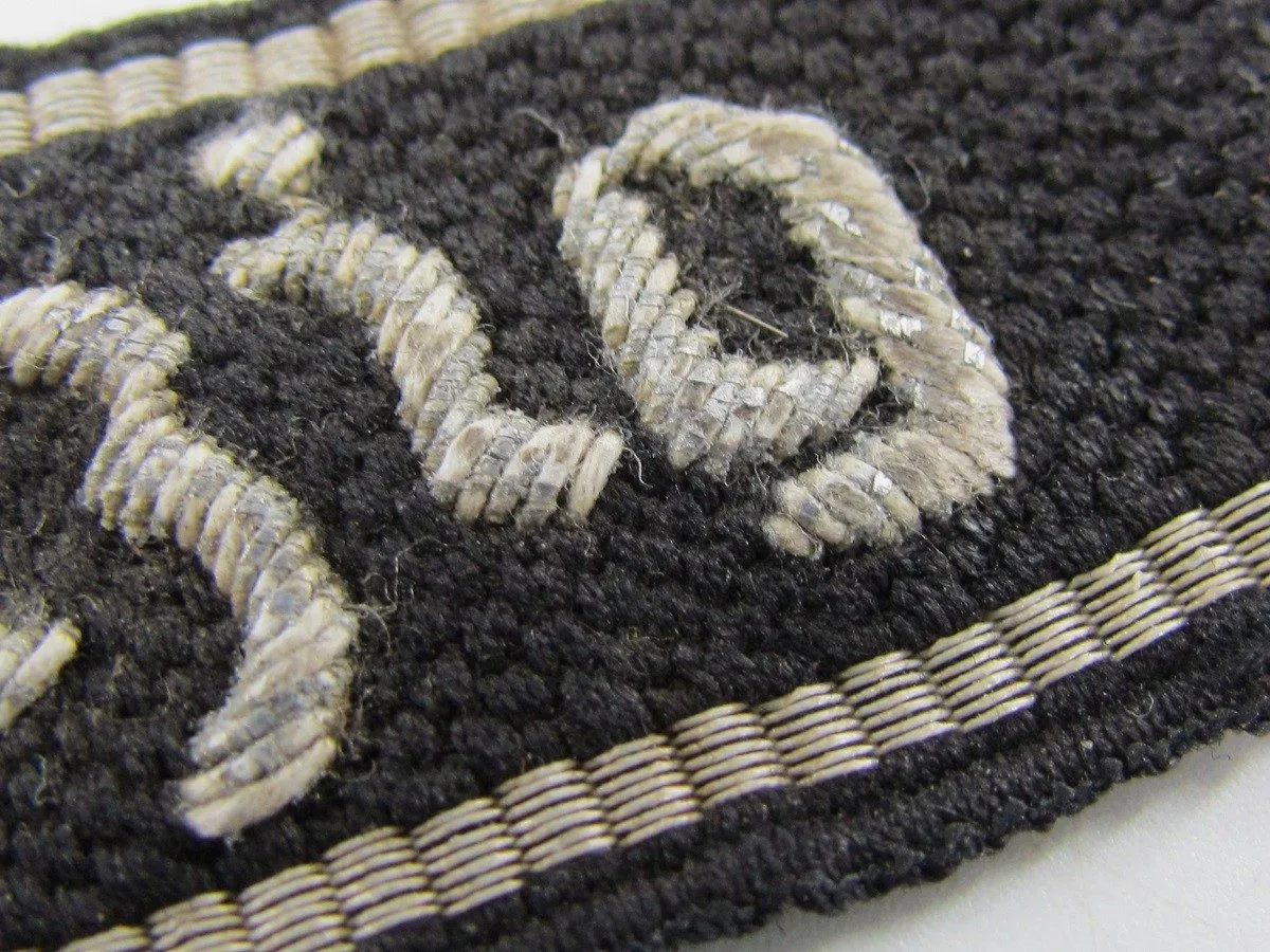 SS "Heimwehr Danzig" - officiers RZM cuff title - — Insignes & Emblemen — WO2 (foto 5 van 10)