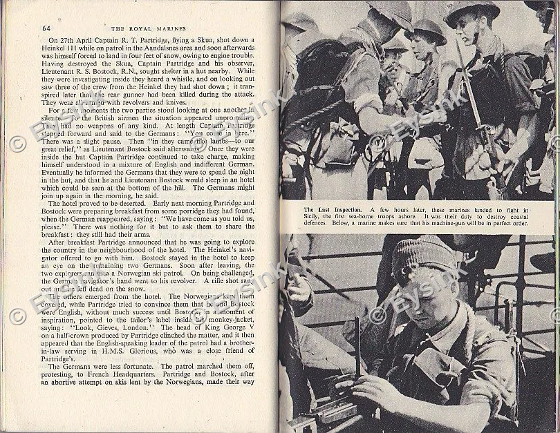 Royal Marines brochure 1944 Marine Nederland — Boeken & Tijdschriften — WO2 (foto 5 van 5)