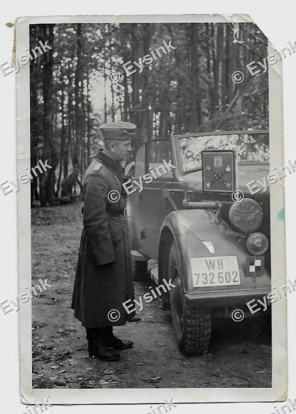 Generaal Feldmarschall auto PKW standarte vlag GFM — WO2
