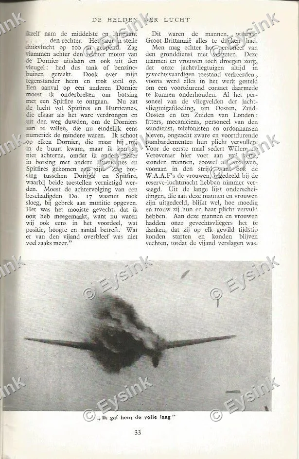 RAF slag om UK Engeland brochure ministerie luchtvaart — Boeken & Tijdschriften — WO2 (foto 3 van 3)