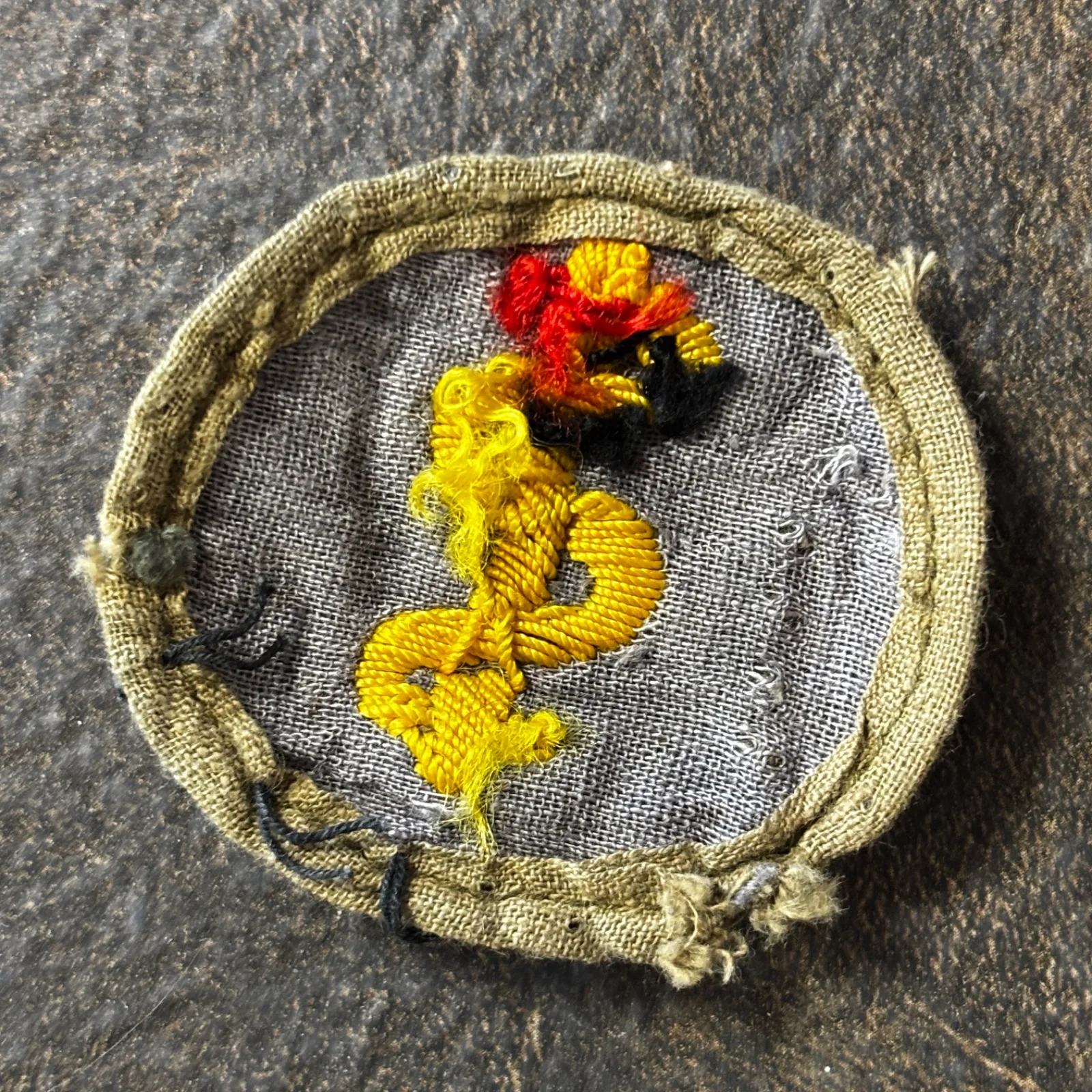 Medische arm patch tropisch — Insignes & Emblemen — WO2 (foto 2 van 2)
