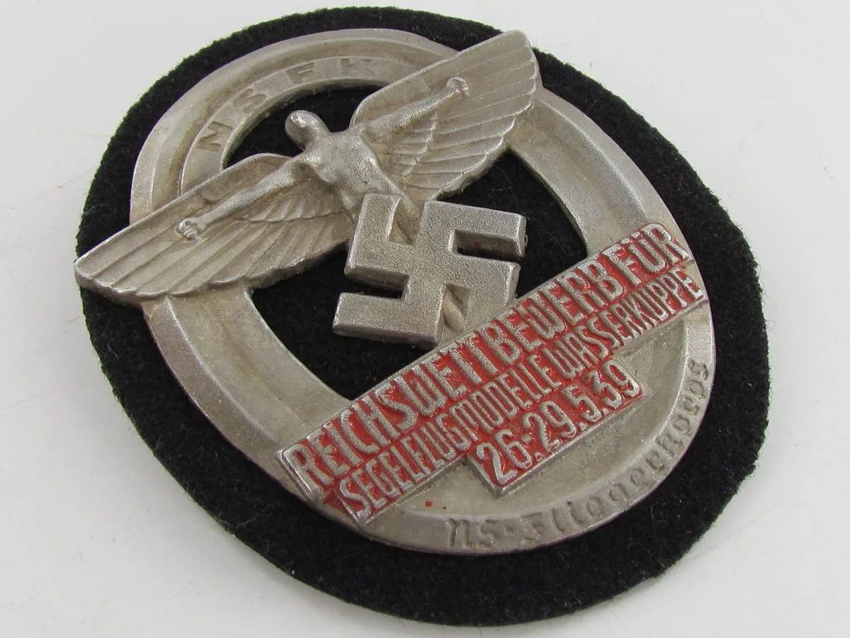 NSFK (Nationalsozialistisches Fliegerkorps) Reichswettbewerb medaille — Medailles & Onderscheidingen — WO2 (foto 6 van 6)