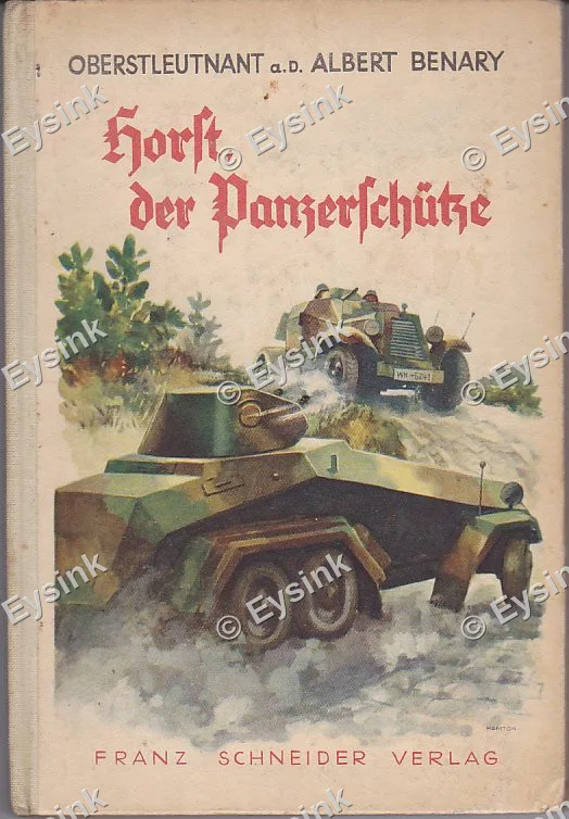 Panzer tank schutter Horst WH 1936 duits — WO2