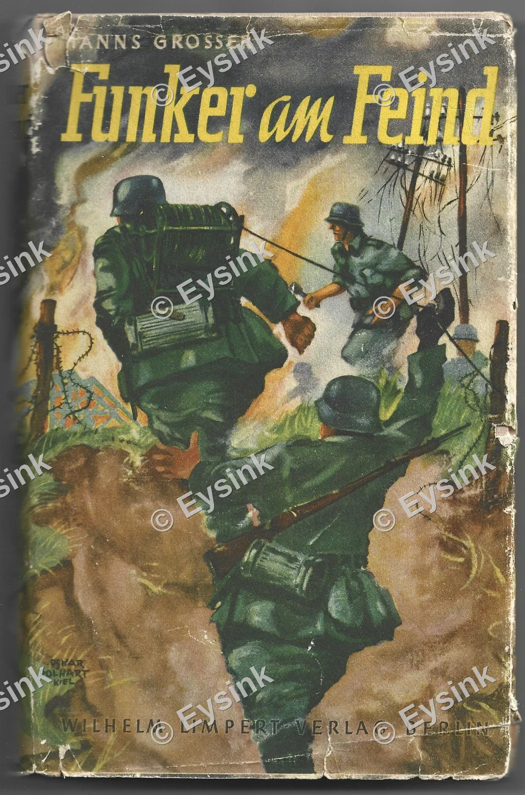 Funker am Feind verbinding Blitzkrieg front westfront boek — WO2