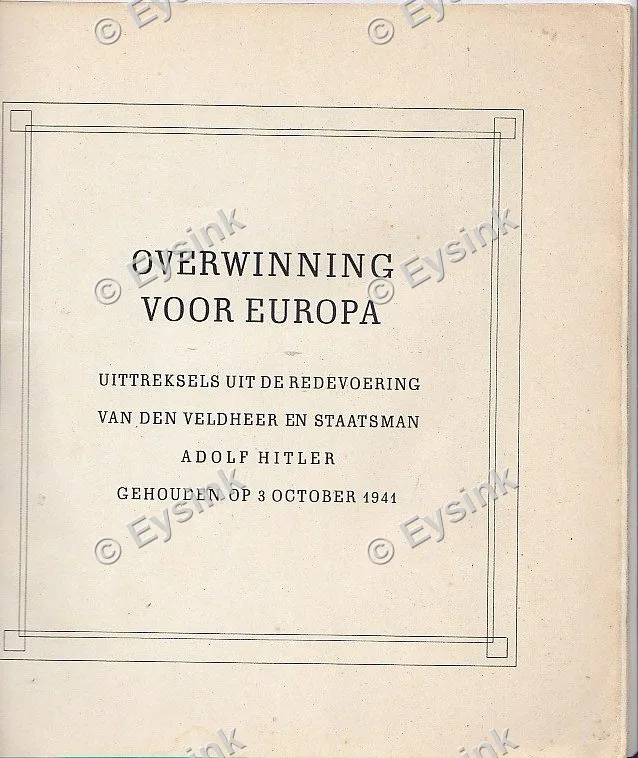 Vrijwilligers SS overwinning voor Europa soldaten — Boeken & Tijdschriften — WO2 (foto 2 van 5)