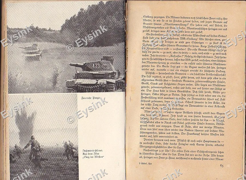 soldaat westfront bericht mei - juni 1940 — Boeken & Tijdschriften — WO2 (foto 3 van 4)