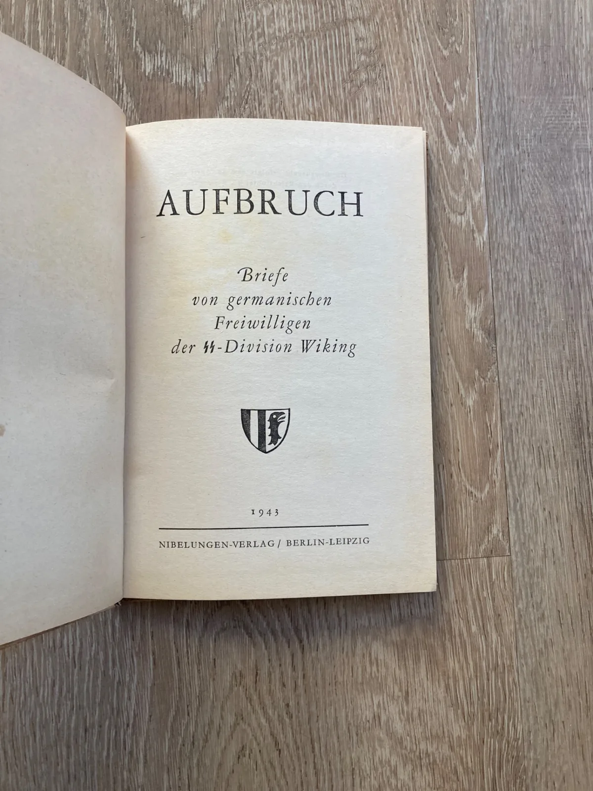 Aufbruch Briefe Germanischer Kriegsfreiwilliger — Boeken & Tijdschriften — WO2 (foto 2 van 3)