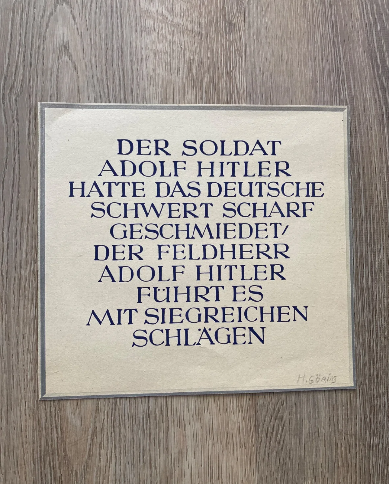 Wochenspruch der NSDAP — WO2