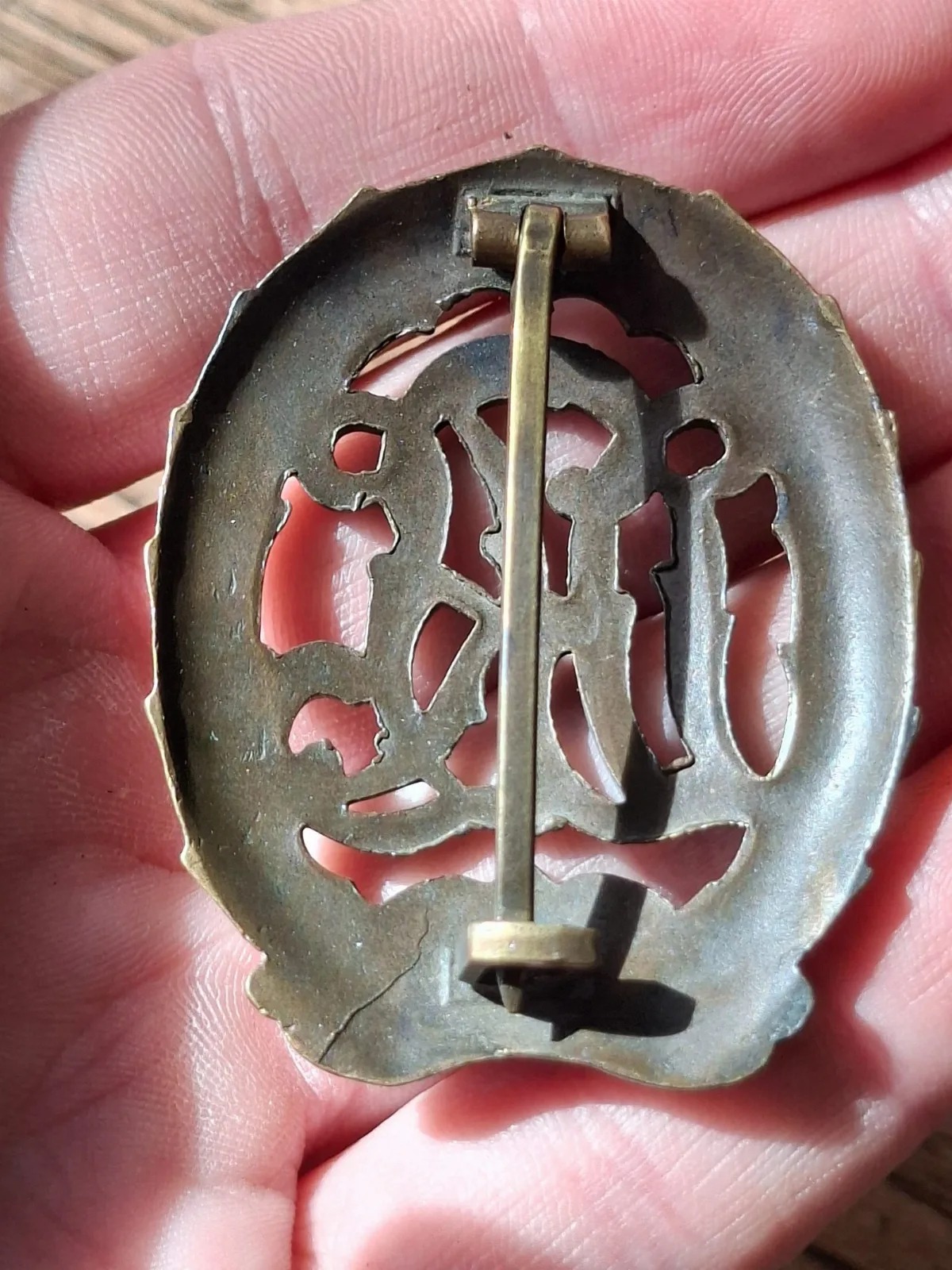 Duitse DRL medaille+miniatuur gedenazificeerd — Medailles & Onderscheidingen — WO2 (foto 3 van 8)