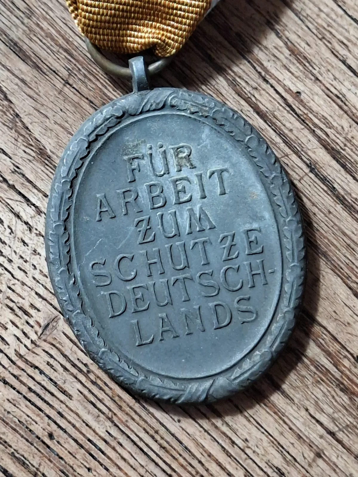 Duitse Westwall medaille - origineel — Medailles & Onderscheidingen — WO2 (foto 3 van 4)
