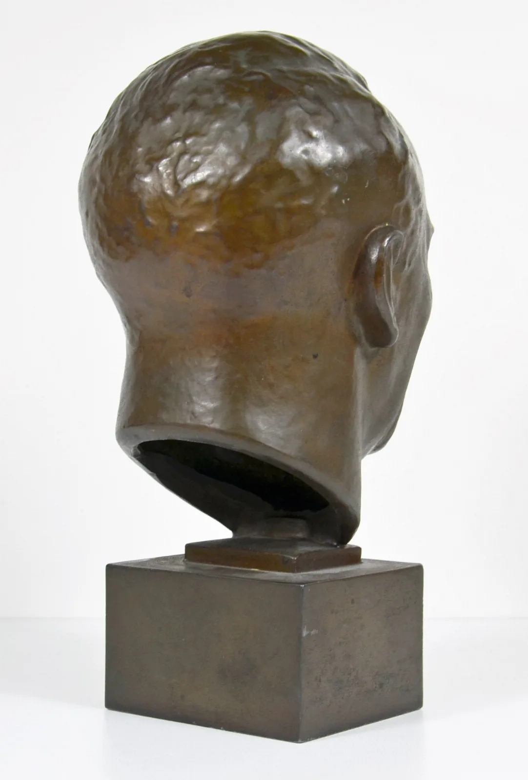 Hans Schemm - Bronzen Hoofd; bureaudecoratie; rond 1933. — Overige — WO2 (foto 5 van 10)
