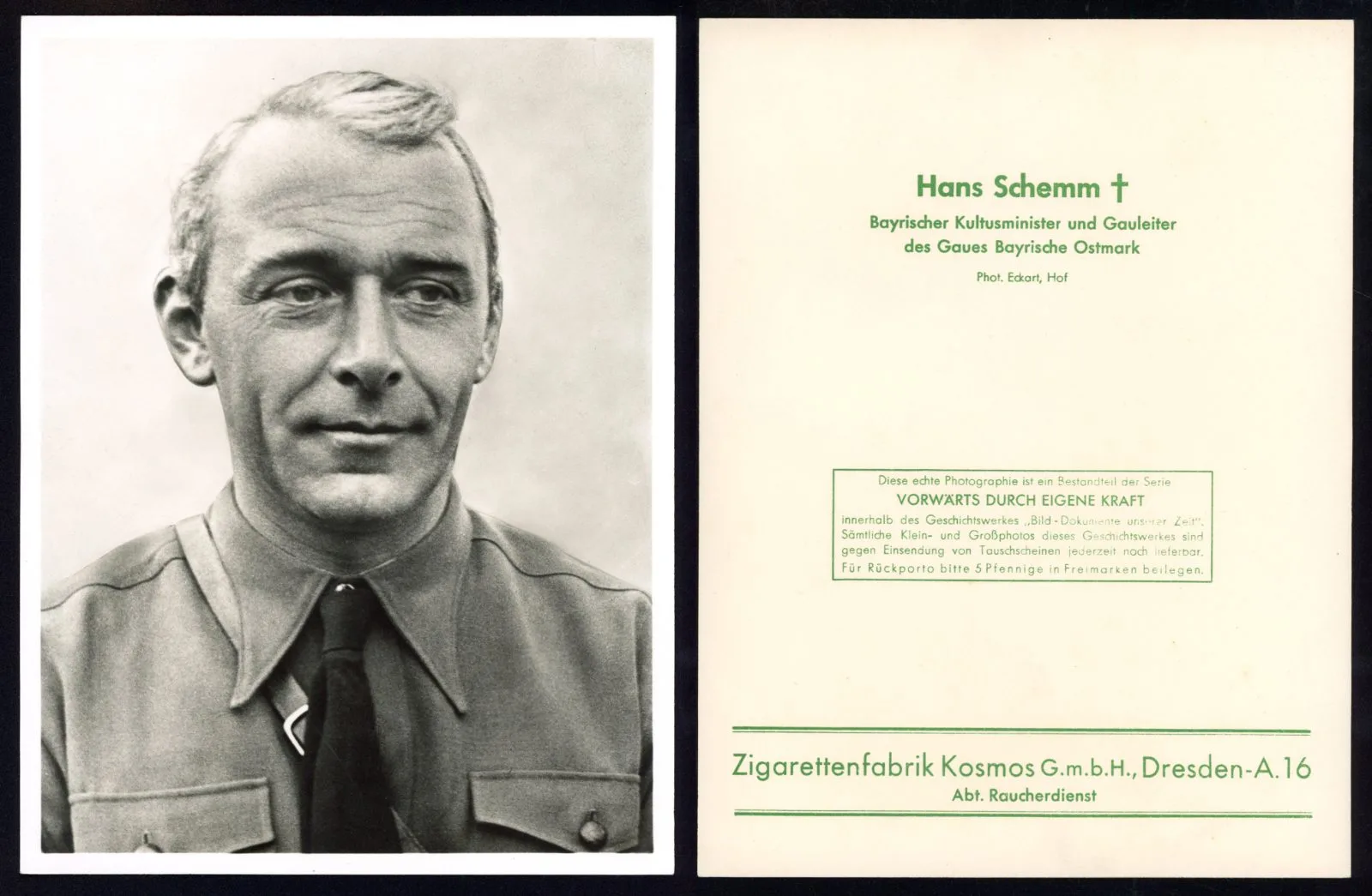 Hans Schemm - Bronzen Hoofd; bureaudecoratie; rond 1933. — Overige — WO2 (foto 10 van 10)