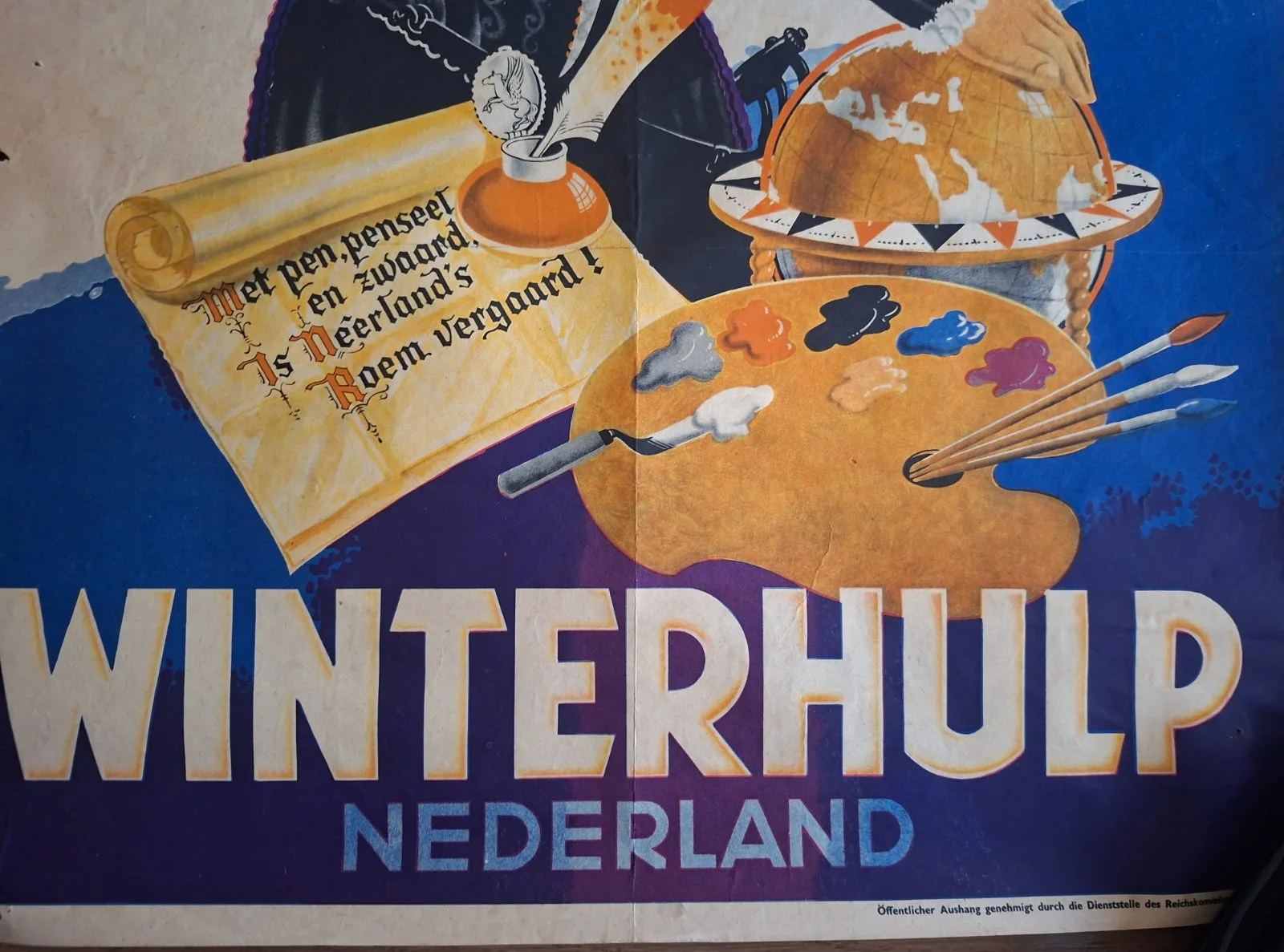 Affiche Winterhulp Nederland (WHN) Historische figuren — Overige — WO2 (foto 3 van 6)