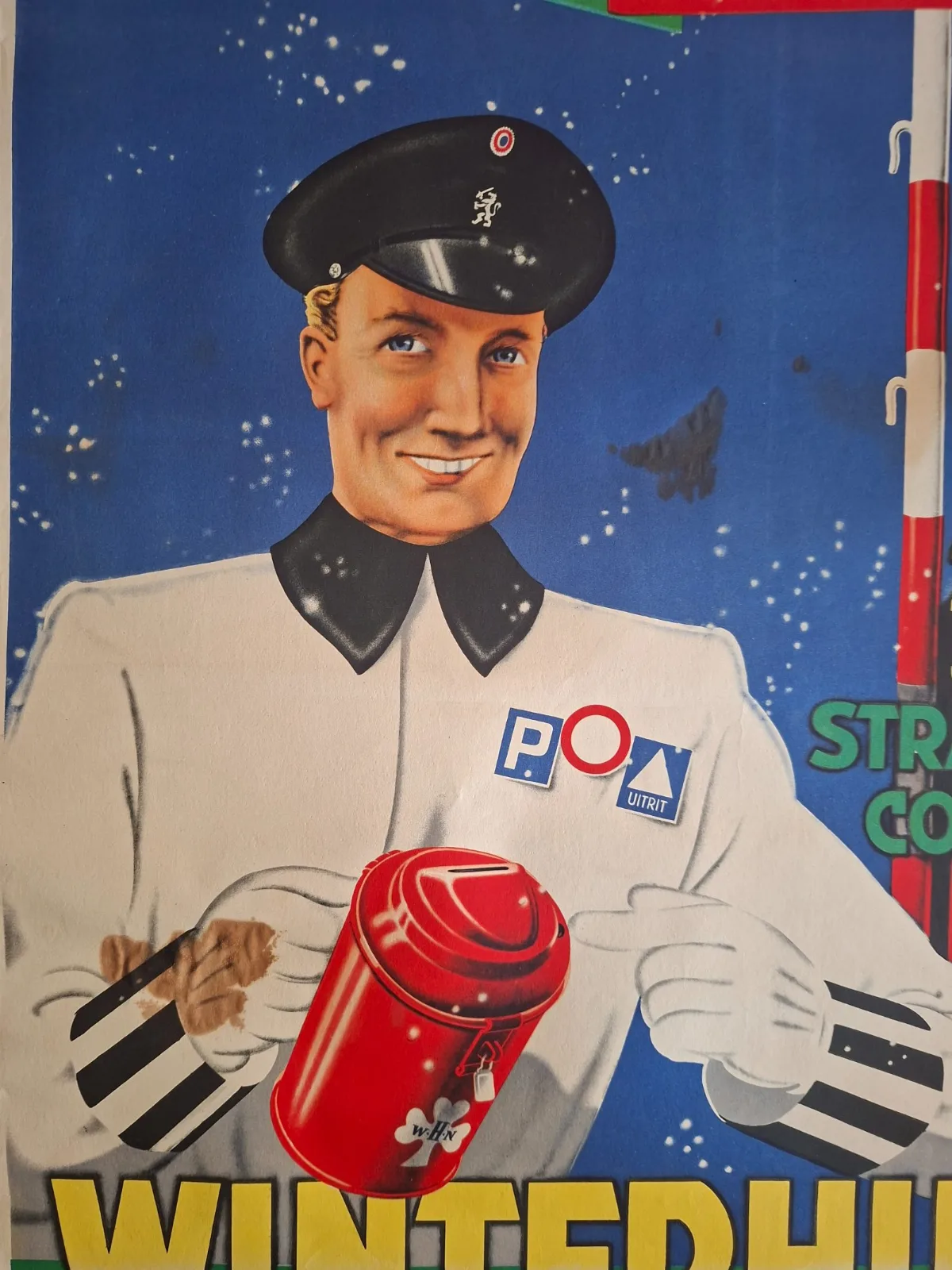 Affiche Winterhulp Nederland (WHN) Januari 1942 — Overige — WO2 (foto 2 van 3)