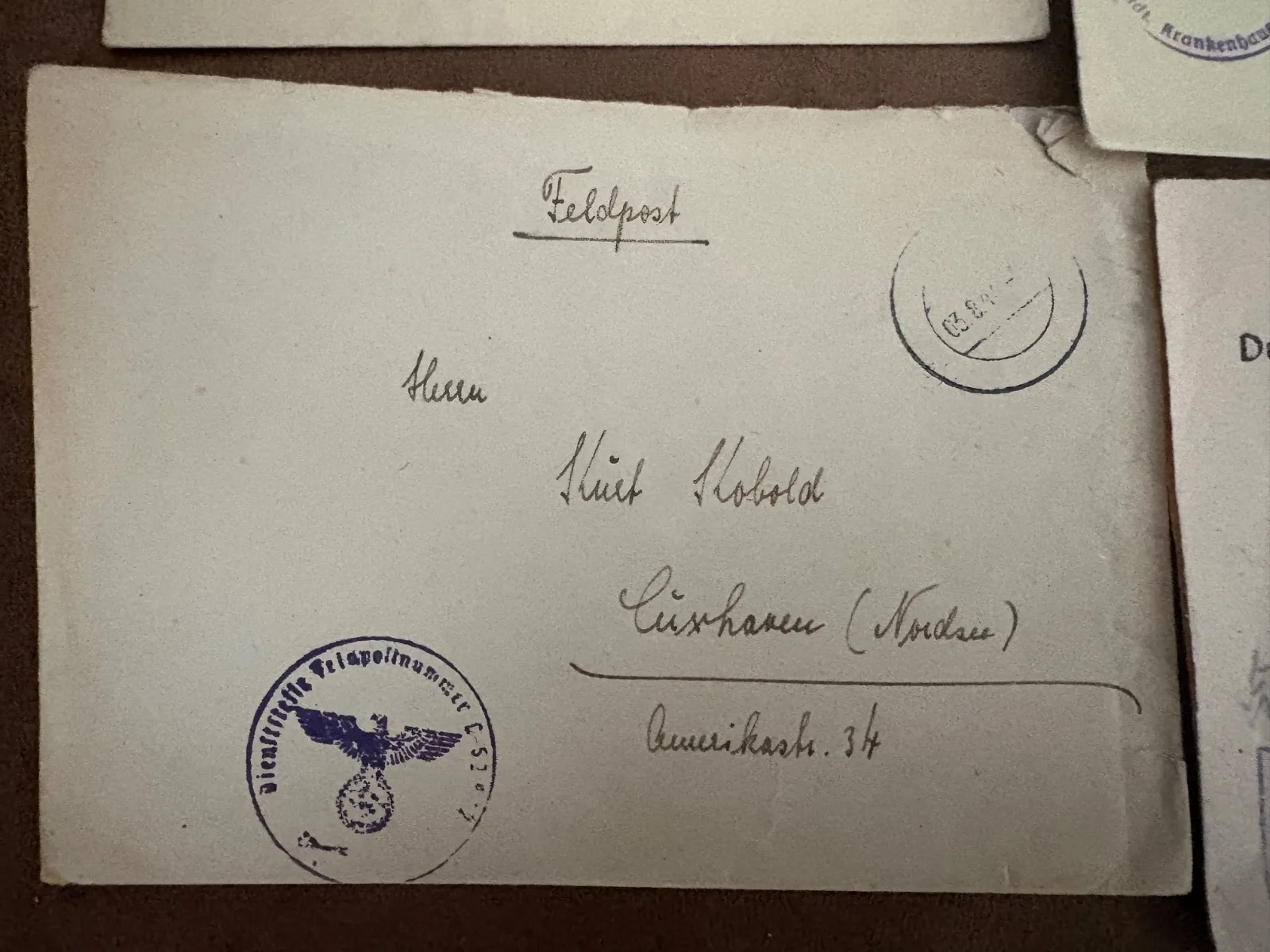 4 Duitse enveloppen 1932-1945 — Foto's & Documenten — WO2 (foto 4 van 5)