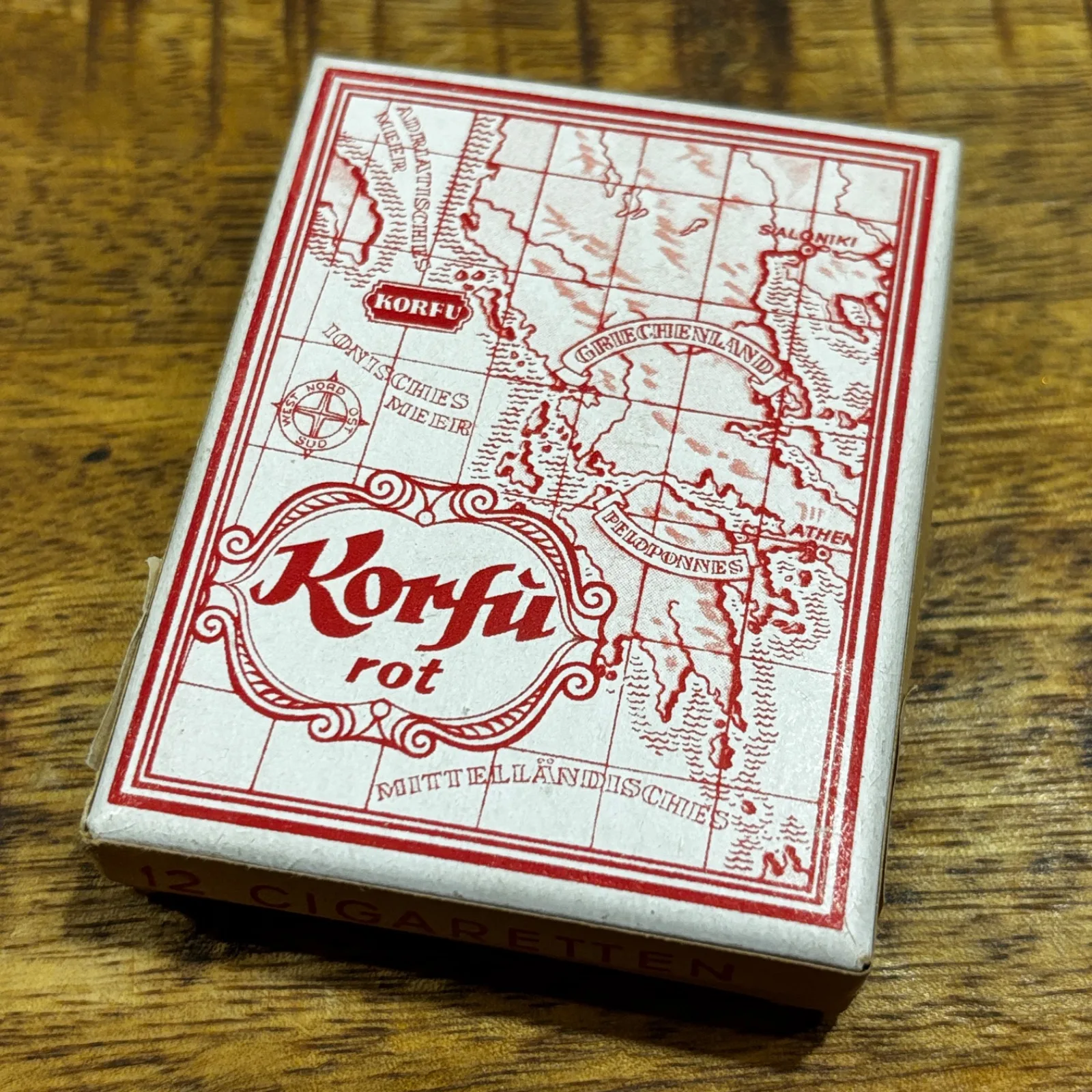 Korfu Rot sigaretten — WO2