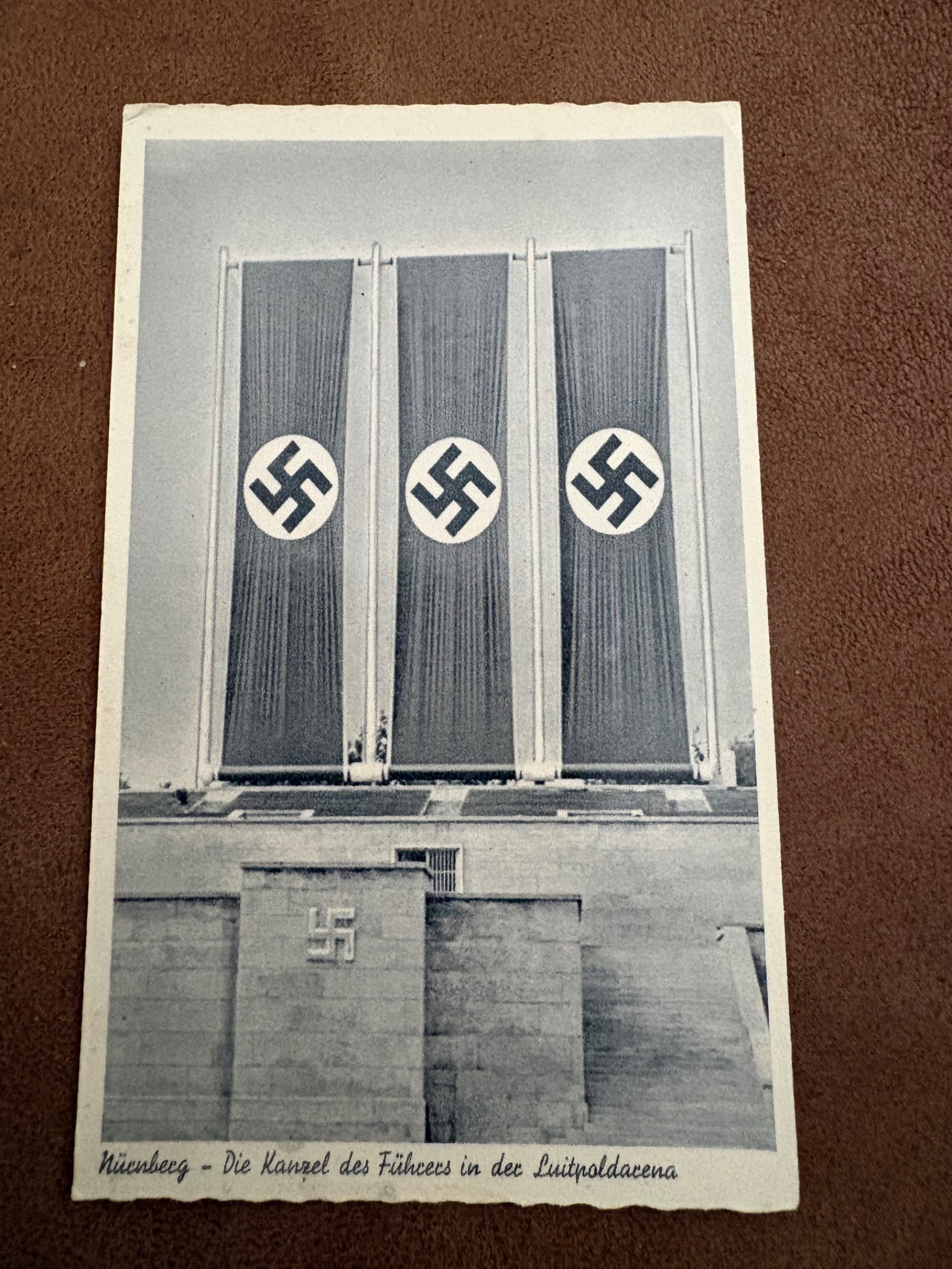 Propaganda kaart Nazi-Duitsland