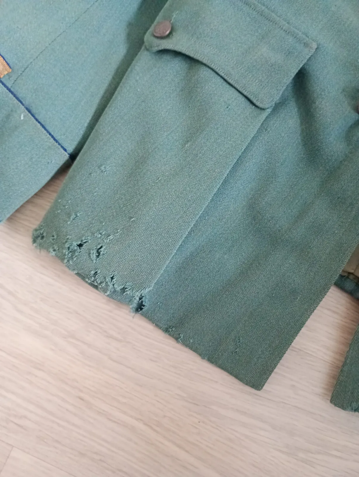 Nederlands jasje voor 1940 schuurvondst — Uniformen — WO2 (foto 2 van 6)