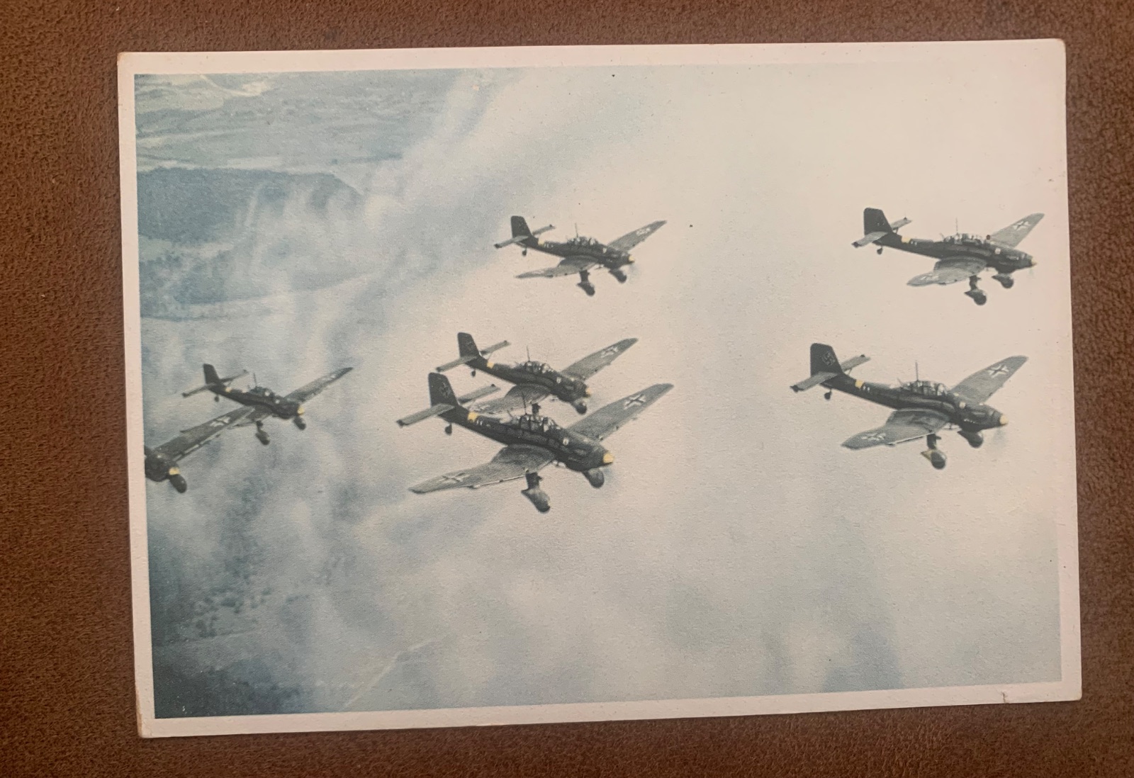 Duitse Stuka kaart