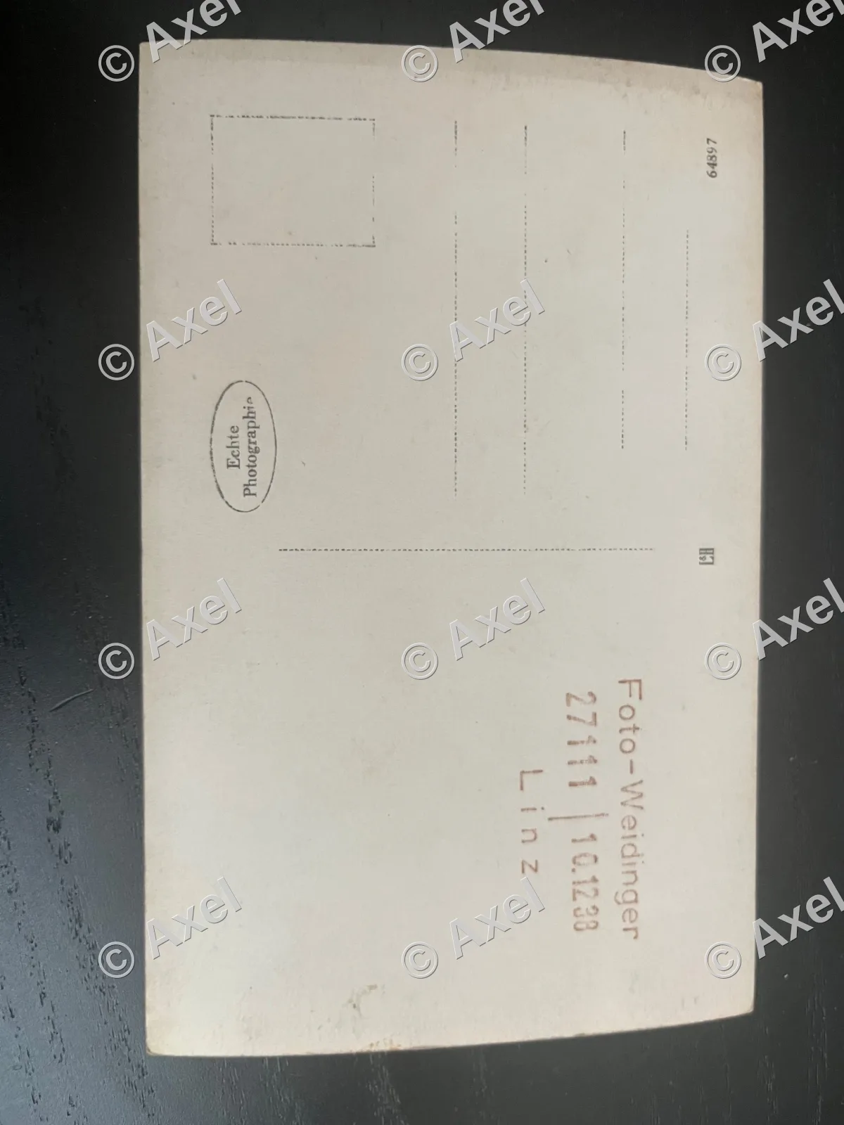 SS postkaart zweefvliegtuig — Foto's & Documenten — WO2 (foto 2 van 2)