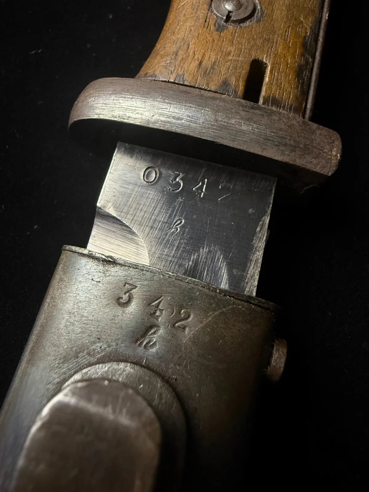 K98 Bajonet Serienummer gelijk! — Wapens — WO2 (foto 2 van 3)