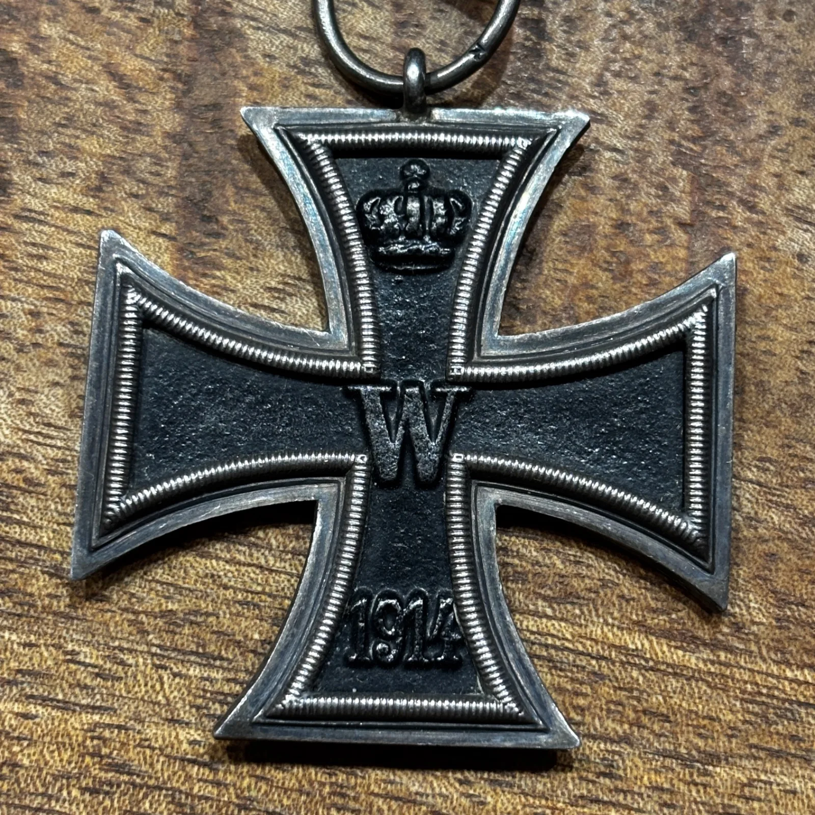 IJzeren Kruis 2e Klasse Eerste Wereldoorlog met lint — Medailles & Onderscheidingen — WO1 (foto 2 van 5)