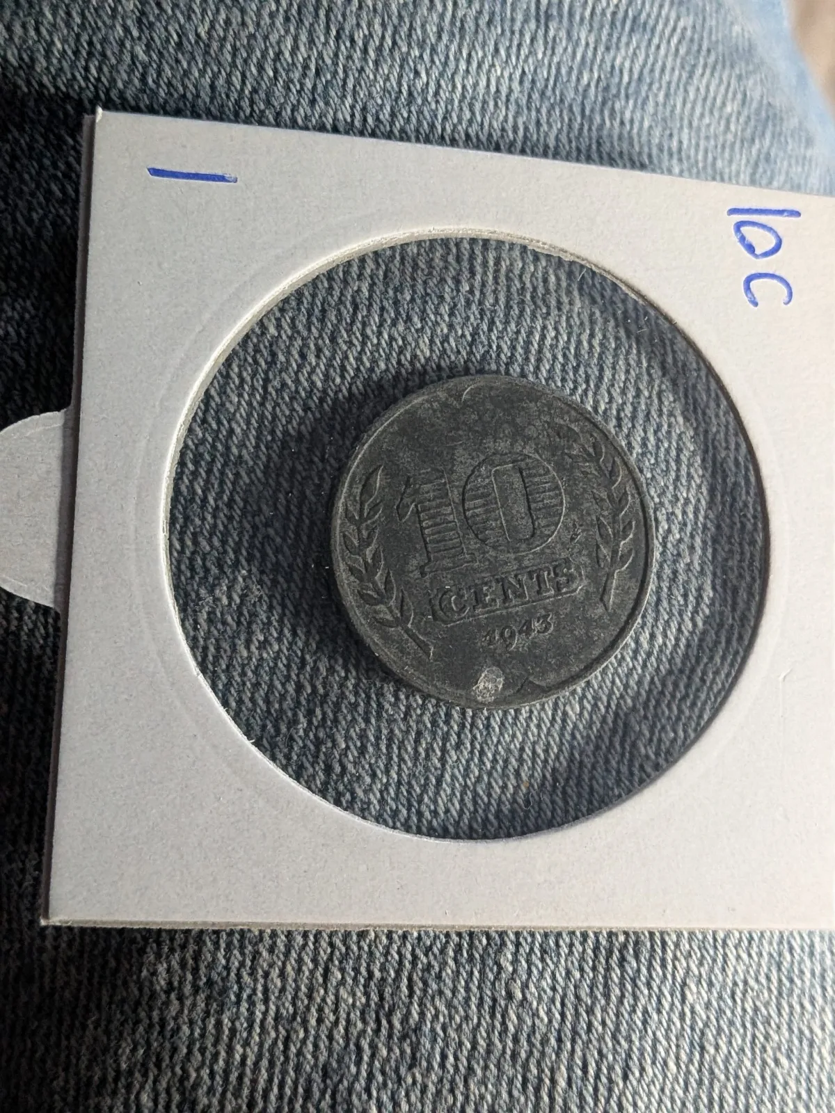 Set nederlandse zinken munten ww2 — Overige — WO2 (foto 2 van 5)