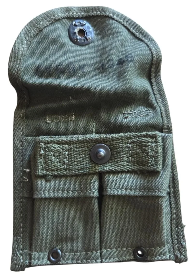 US WW2 M1 Carbine Ammo Pouch 1945 — Uitrusting & Accessoires — WO2 (foto 4 van 6)
