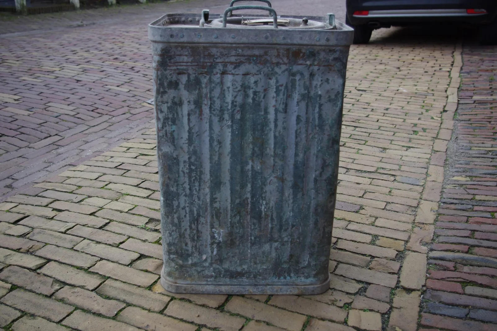 Antieke Russische Kruitkist Munitiekist FHD Markering — Uitrusting & Accessoires — WO1 (foto 3 van 10)