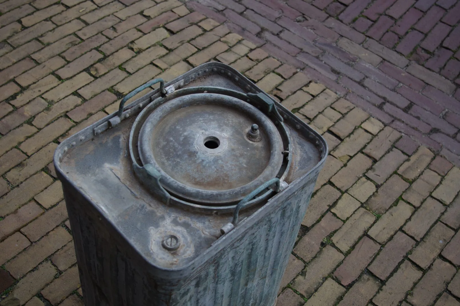 Antieke Russische Kruitkist Munitiekist FHD Markering — Uitrusting & Accessoires — WO1 (foto 6 van 10)
