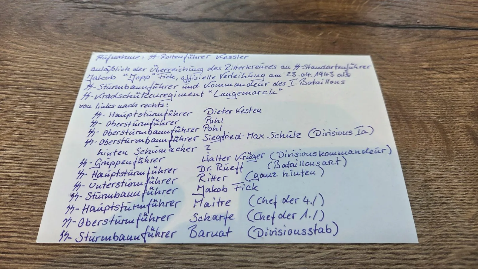 Naoorlogse SS foto's o.a. 2x met handtekening — Foto's & Documenten — Modern (foto 7 van 7)