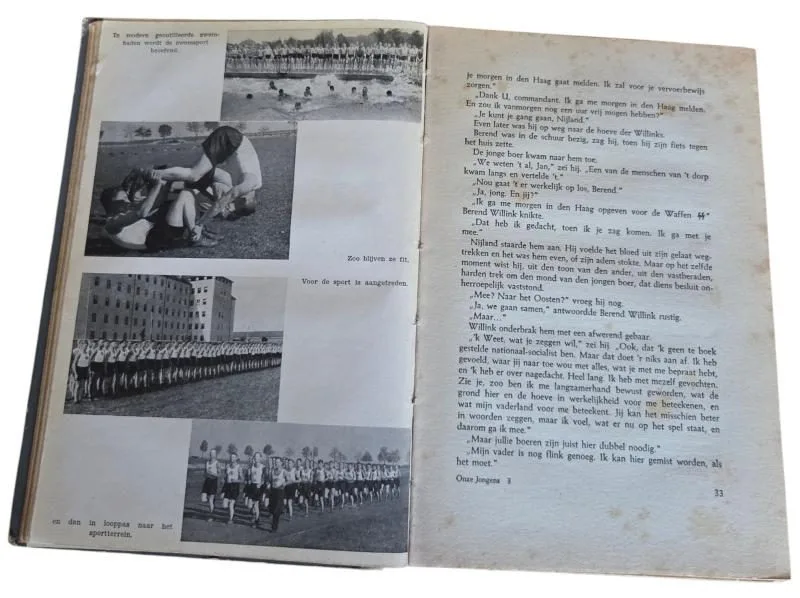 nederlandse ww2 foute  boekje "onze jongens aan het front " — Boeken & Tijdschriften — WO2 (foto 7 van 10)