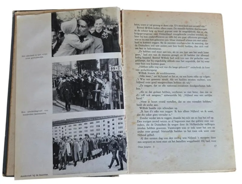 nederlandse ww2 foute  boekje "onze jongens aan het front " — Boeken & Tijdschriften — WO2 (foto 4 van 10)