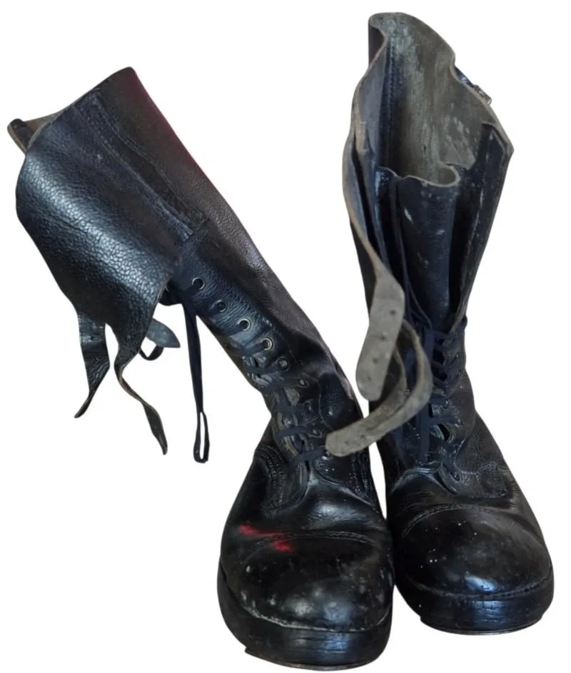 a set off British Dispatch Rider Boots de zool is 31 cm lang — WO2