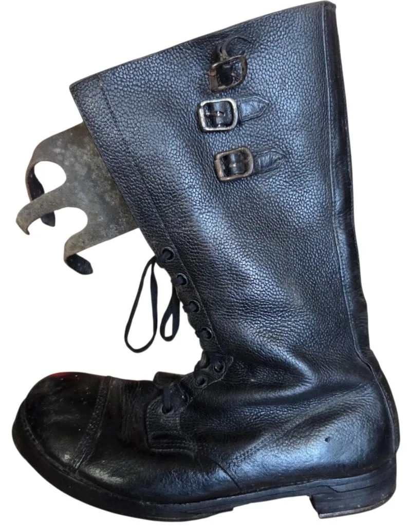 a set off British Dispatch Rider Boots de zool is 31 cm lang — Overige — WO2 (foto 2 van 10)