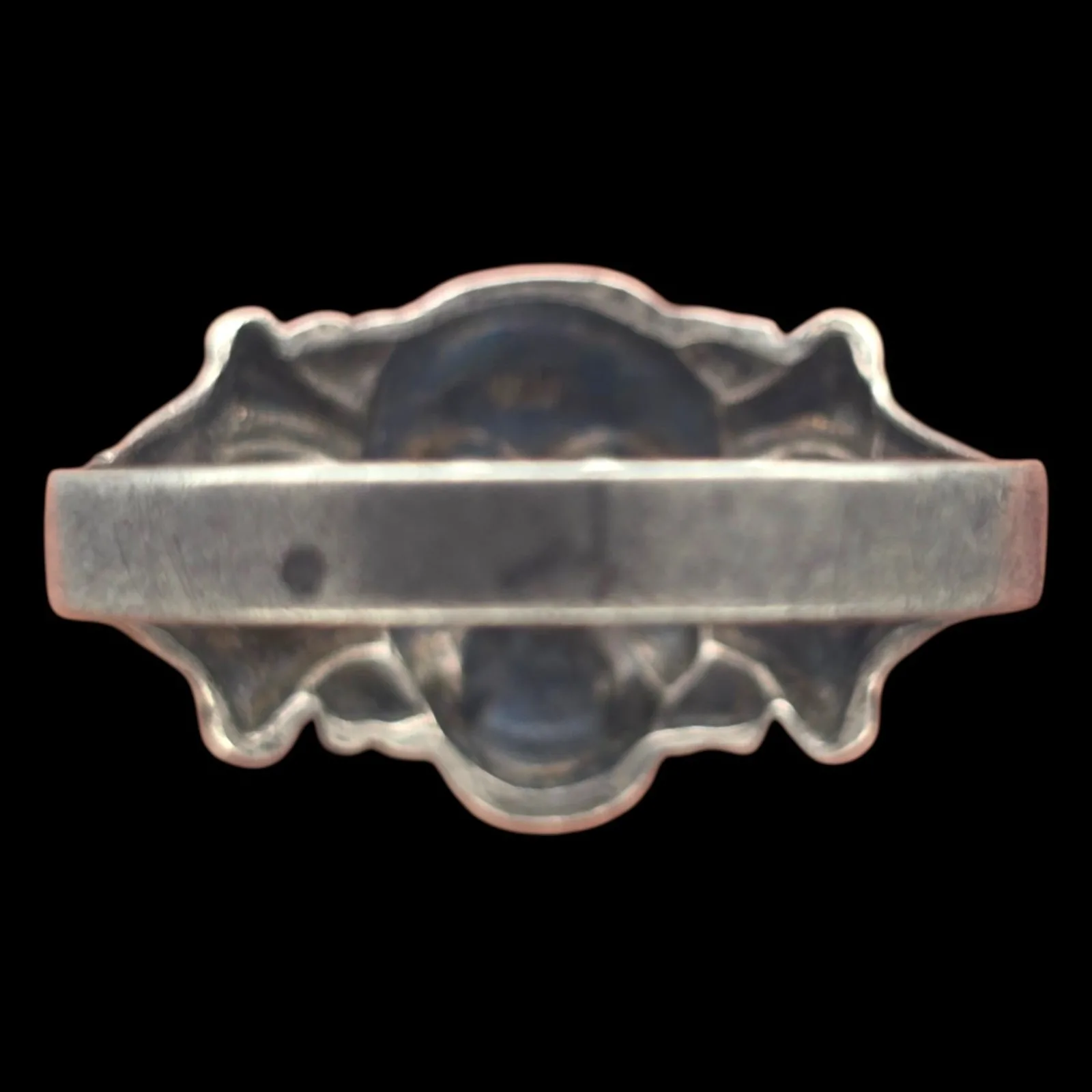 Original Totenkopf Ring gemarkeerd Zilver 835 — Uitrusting & Accessoires — WO2 (foto 3 van 5)
