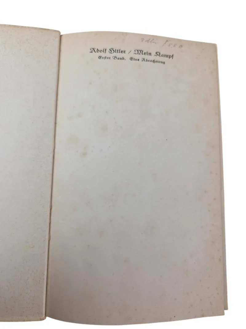 duitse ww2  mein kamp  set in een zwaar gebruikte staat voorkant zit los — Boeken & Tijdschriften — WO2 (foto 3 van 8)