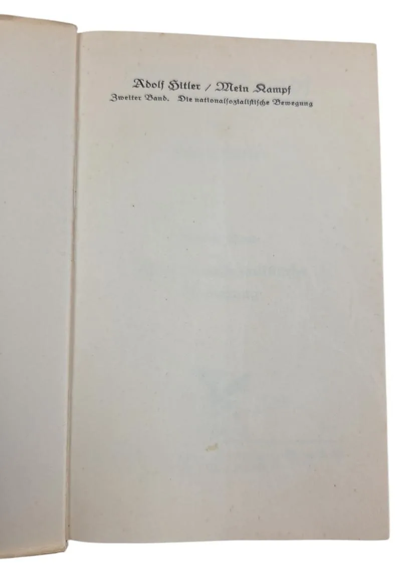 duitse ww2  mein kamp  set in een zwaar gebruikte staat voorkant zit los — Boeken & Tijdschriften — WO2 (foto 2 van 8)