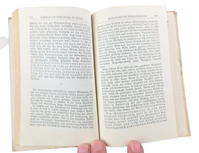 duitse ww2  mein kamp  set in een zwaar gebruikte staat voorkant zit los — Boeken & Tijdschriften — WO2 (foto 6 van 8)