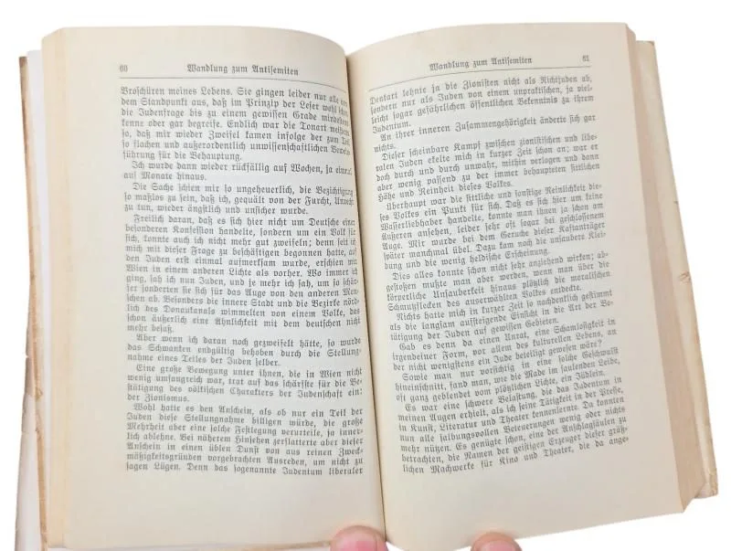 duitse ww2  mein kamp  set in een zwaar gebruikte staat voorkant zit los — Boeken & Tijdschriften — WO2 (foto 7 van 8)