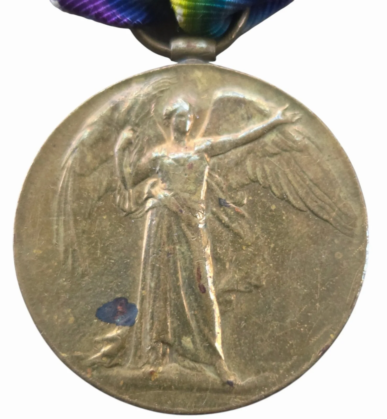 a british ww1 victory medal op naam  alleen moeilijk te lezen — Medailles & Onderscheidingen — WO1 (foto 2 van 8)