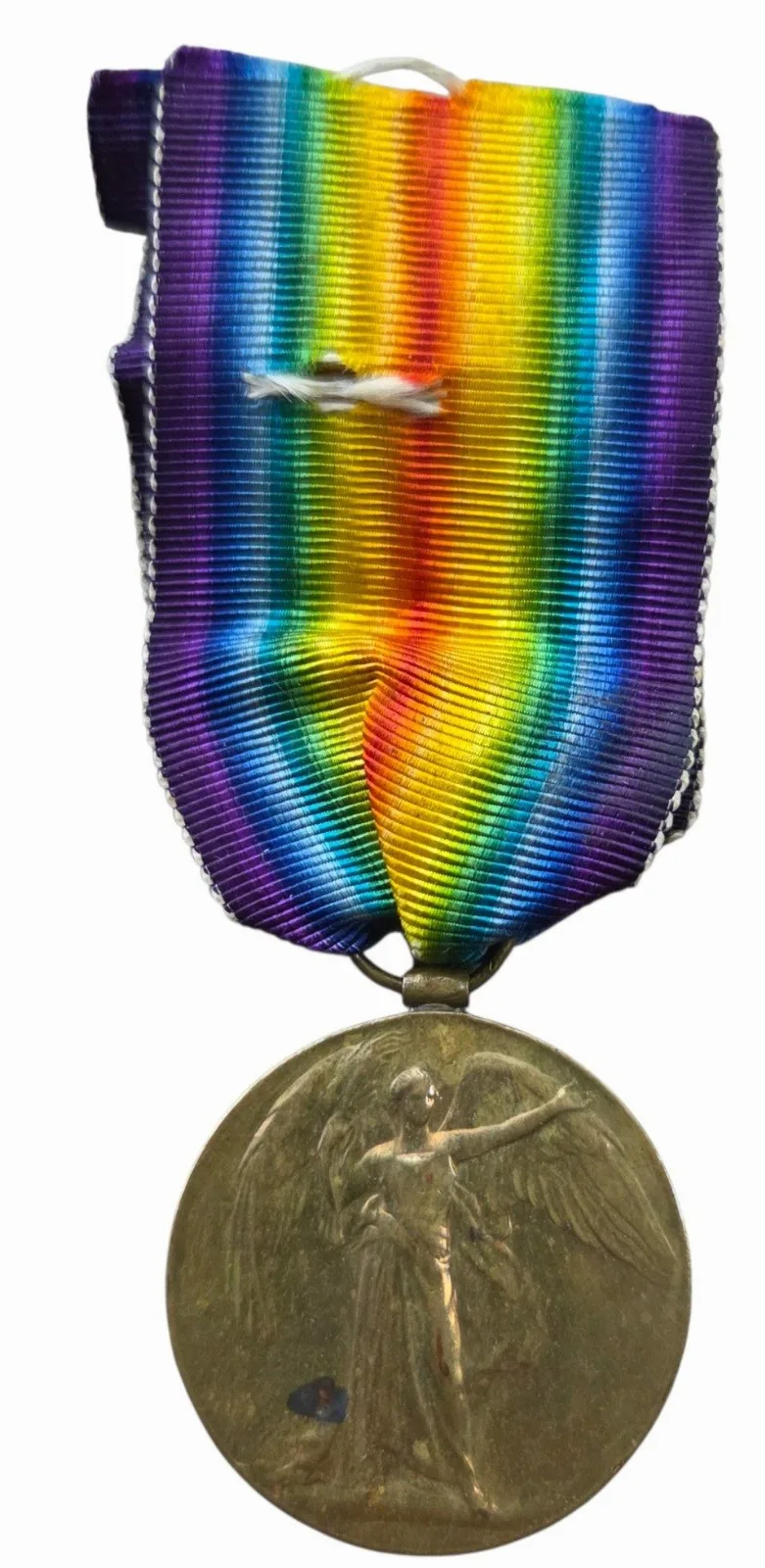 a british ww1 victory medal op naam  alleen moeilijk te lezen — WO1
