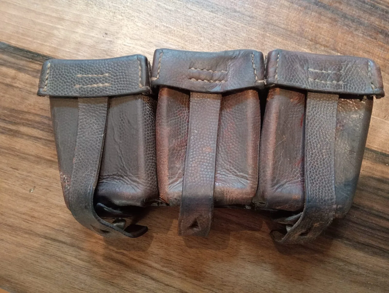 K98 munitie tasje bruin — WO2